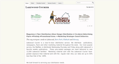 Desktop Screenshot of lakewoodcourier.com